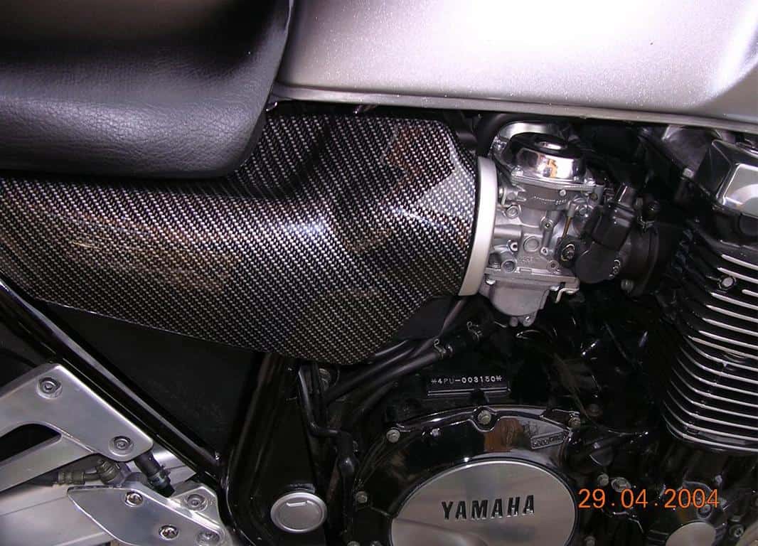 Carbon Optik Silber Yamaha
